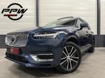 Volvo XC90 T8 Recharge AWD Inscription 7P. PANO/LUCHTVERING/, Gebruikt, 4 cilinders, Blauw, 7 stoelen