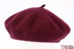 Alpino Baret aubergine bordeaux geweven 53-59 en klein Nieuw, Ophalen of Verzenden, Nieuw, Maat 38/40 (M), Muts
