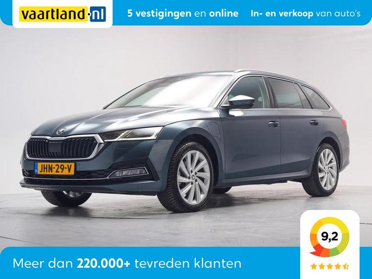 Skoda Octavia Combi 1.4 TSI iV PHEV Clever+ [ Virtual LED Na, Auto's, Skoda, Bedrijf, Te koop, Octavia, ABS, Achteruitrijcamera