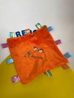 1136 Funnies knuffellap lap oranje Accrete, Ophalen of Verzenden, Zo goed als nieuw, Overige typen