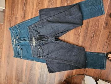 2 Spijkerbroeken Maat M (48-50) - Gedragen beschikbaar voor biedingen