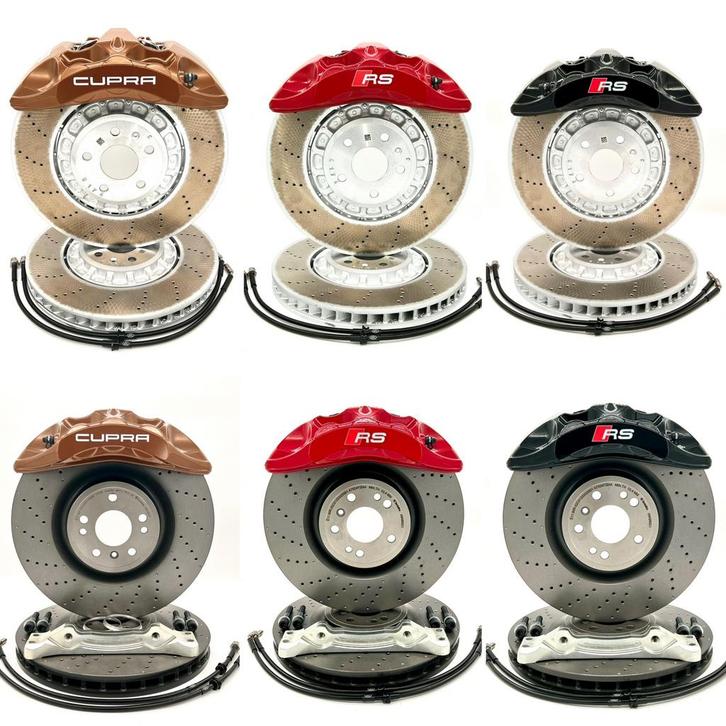 375mm Big Brake Kit 6pots akebono VAG, Auto-onderdelen, Remmen en Aandrijving, Audi, Overige automerken, Seat, Volkswagen, Universele onderdelen