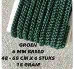 Koord - restant - 6/8 mm breed x diverse lengte, Hobby en Vrije tijd, Naaien en Fournituren, Ophalen of Verzenden