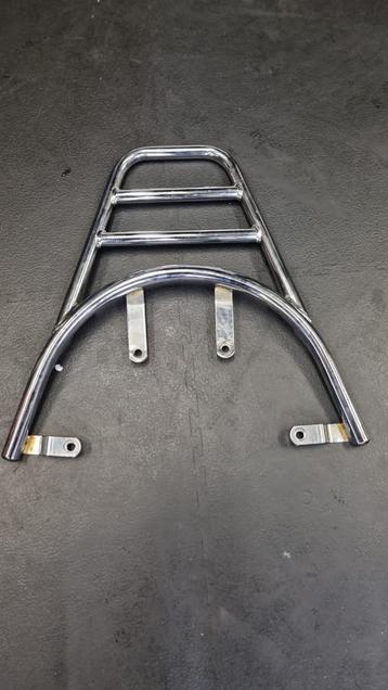 achterdrager / rekje piaggio zip 2000 achter chrome beschikbaar voor biedingen