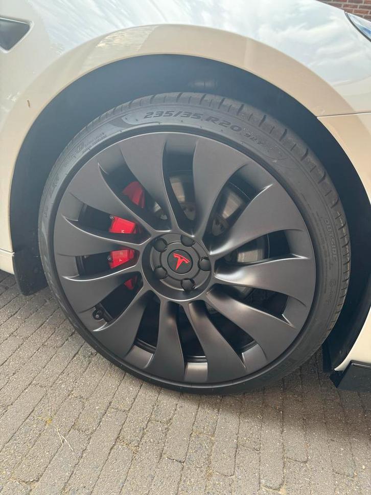 Tesla Model 3 Performance 20 inch velgen., Auto-onderdelen, Overige Auto-onderdelen, Gebruikt, Ophalen