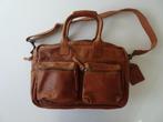 Cowboysbag handtas tas reistas luiertas schooltas taptoptas, Ophalen of Verzenden, Bruin, Handtas