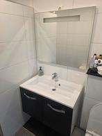 Mooie badkamermeubel met wastafel kraan en spiegel, Ophalen, Minder dan 50 cm, Zo goed als nieuw, Minder dan 100 cm
