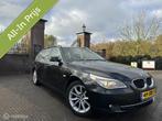 BMW 5-serie Touring 520i Trekhaak Navi Cruise Trekhaak, Auto's, BMW, Zwart, 4 cilinders, Zwart, Handgeschakeld