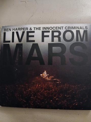 CDx2 Ben Harper & The Innocent Criminals - Live From Mars  beschikbaar voor biedingen