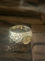 14 karaats gouden ring, Sieraden, Tassen en Uiterlijk, Ophalen of Verzenden, Zo goed als nieuw, Goud, Heer