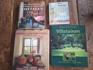 boeken inrichting tuinen Engelse Nederlandse beschikbaar voor biedingen