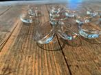 15 kleine glazen schaaltjes voor amuses, Ophalen of Verzenden, Kom(men), Effen, Glas