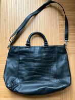 Esprit faux leather zwarte nette tas laptop tas werktas, Ophalen of Verzenden, Zwart