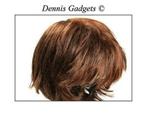 Dennis Gadgets:Damespruik kort:bruin nr.38/donkerbruin nr.58, Nieuw, Pruik of Haarverlenging, Ophalen