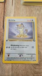 Meowth 1st edition jungle pokemon nl, Hobby en Vrije tijd, Verzamelkaartspellen | Pokémon, Ophalen of Verzenden, Zo goed als nieuw