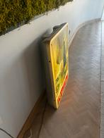 Oude bierreclame lichtbak., Ophalen of Verzenden, Gebruikt, Lichtbak of (neon) lamp