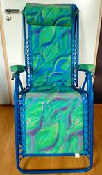 2 x strand, tuin of camping stoel verstelbaar, Ophalen, Zo goed als nieuw, Aluminium, Verstelbaar