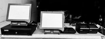 2 kassa's incl tablet als handheld! 2 bon-printers, beschikbaar voor biedingen