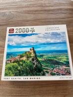 King legpuzzel 2000 stukjes Fort Guaita, San Marino, Hobby en Vrije tijd, Ophalen of Verzenden, Meer dan 1500 stukjes, Zo goed als nieuw