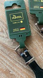 NIEUW! HUNTER HONDEN HALSBAND BRUIN OF ZWART, Dieren en Toebehoren, Ophalen of Verzenden, Nieuw