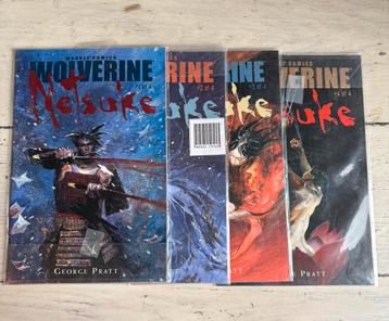 Marvel wolverine netsuke collectie beschikbaar voor biedingen