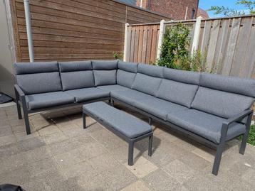 Loungeset tuin 5 zits incl bankje beschikbaar voor biedingen