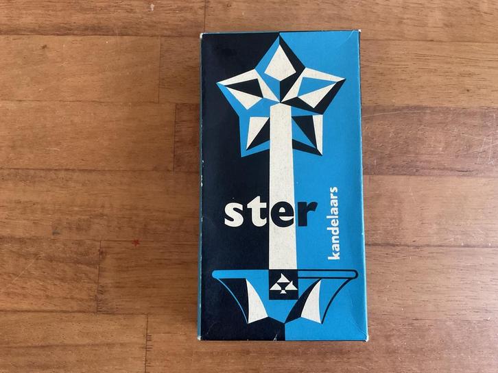 Koninklijke Leerdam Ster Kandelaars, Antiek en Kunst, Antiek | Kandelaars, Glas, Ophalen of Verzenden