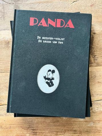 Panda 4x Silhouet uitgaven luxe met prent