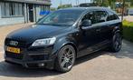 Audi Q7 4.2 TDI 240KW Quattro Tiptronic 2008 Zwart, Auto's, Audi, Automaat, 2395 kg, USB, Zwart