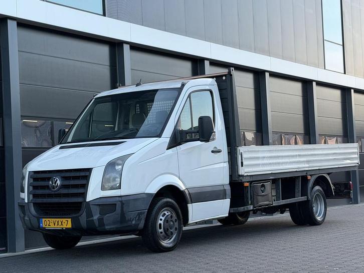 Volkswagen Crafter 2.5 TDI PICK-UP Dubbellucht 3500KG Trekge, Auto's, Bestelauto's, Bedrijf, Te koop, ABS, Airconditioning, Boordcomputer