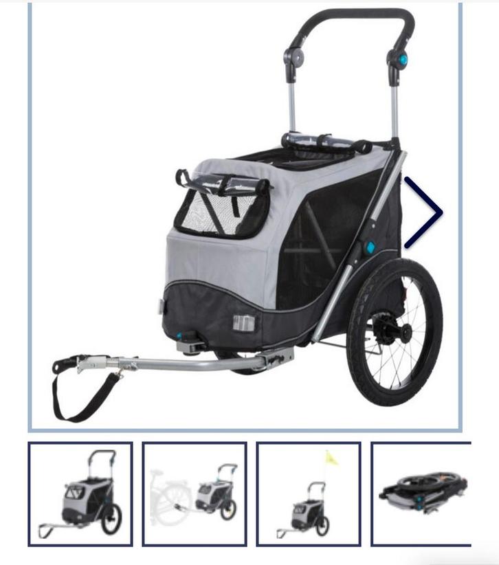 Trixie hondenfietskar maat s vaste prijs 25 euro, Dieren en Toebehoren, Honden-accessoires, Zo goed als nieuw, Ophalen of Verzenden
