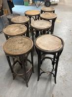 Thonet Krukken 8st (let op opknappers), Huis en Inrichting, Barkrukken, Ophalen, 60 tot 90 cm, Hout, Gebruikt