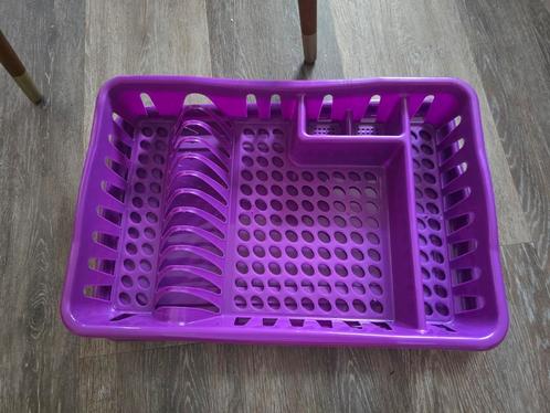 Afdruiprek met lekbak, Huis en Inrichting, Keuken | Keukenbenodigdheden, Zo goed als nieuw, Ophalen of Verzenden