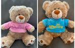 Efteling beren roze en blauw knuffel, Ophalen, Zo goed als nieuw, Stoffen beer, Overige merken