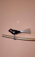 Vintage Kerst knijpvogel, Vogel op knijper, Ophalen of Verzenden, Zo goed als nieuw