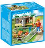 Playmobil 6140 Konijnenhok met buitenren (compleet), Ophalen of Verzenden, Zo goed als nieuw