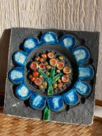Vintage Wandplaquette Bloem, Antiek en Kunst, Ophalen of Verzenden