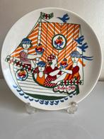 Zeldzaam Noors Figgjo Bord Hennig Olsen Ijsfabriek Julen ‘84, Antiek en Kunst, Antiek | Wandborden en Tegels, Ophalen of Verzenden