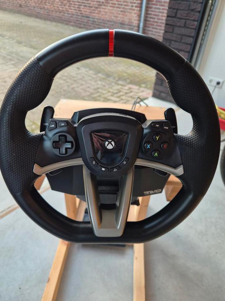 Hori Racestuur met Frame - Perfect voor Sim Racen!, Spelcomputers en Games, Spelcomputers | Overige, Gebruikt, Ophalen