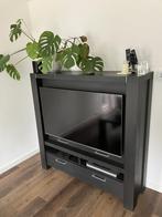 Uniek Massief eikenhouten TV meubel Cielo van Goossens, Ophalen