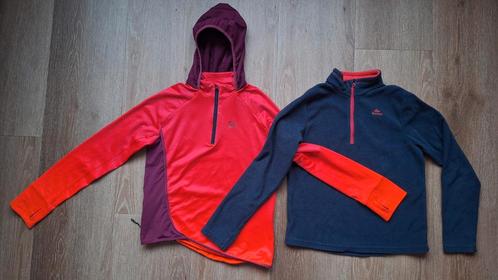 Outdoor hoodie en trui, beide maat 141-148, Kinderen en Baby's, Kinderkleding | Maat 146, Gebruikt, Jongen of Meisje, Trui of Vest