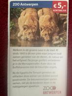 Zoo Antwerpen Dierentuin Voordeelbon, Tickets en Kaartjes, Drie personen of meer, Dierentuinbon