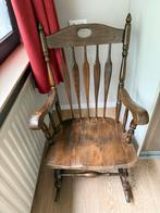 Eikenhouten schommelstoel, Antiek en Kunst, Antiek | Meubels | Stoelen en Banken, Ophalen