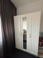 IKEA BRIMNES kledingkast met spiegeldeur, Huis en Inrichting, Kasten | Kledingkasten, Ophalen, Overige materialen, Gebruikt, 100 tot 150 cm