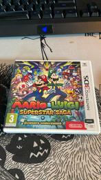 Mario & Luigi Superstar Saga + Bowsers Onderdanen 3DS, 1 speler, Ophalen of Verzenden, Zo goed als nieuw, Role Playing Game (Rpg)