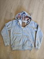 Burberry zip up, Kleding | Heren, Truien en Vesten, Maat 48/50 (M), Ophalen of Verzenden, Zo goed als nieuw, Grijs