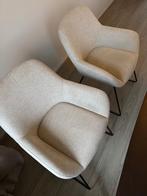 4 eetkamerstoelen ivoor Jesper Home Kushi, Ophalen, Zo goed als nieuw, Overige kleuren, Vier