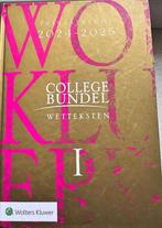 Collegebundel 2024-2025 Hardcover, Boeken, Nieuw, Wolters Kluwer, Gamma, HBO