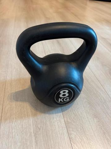 Zwarte Kettlebelt 8KG beschikbaar voor biedingen