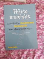 Wijze Woorden: Academisch Nederlands, Ghislaine Giezenaar, Edith Schouten, Zo goed als nieuw, Alpha, HBO